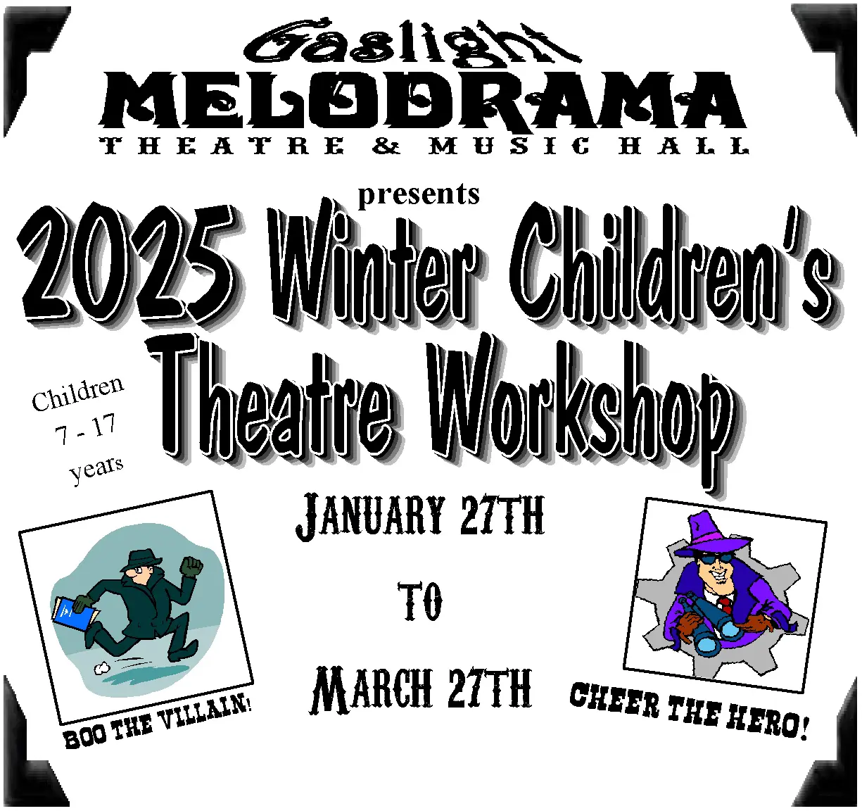 2025 Winter Children's Theatre Workshop